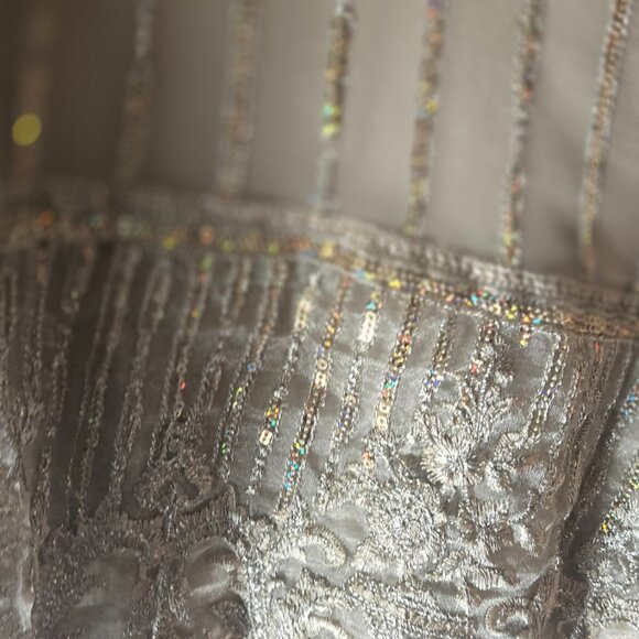 Taupe Sharara Suit - Picture 2 of 6